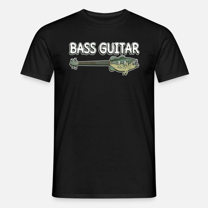 Guitare basse - Guitariste basse Basse - T-shirt homme - noir