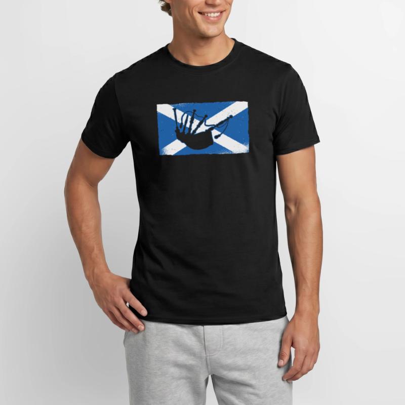 Cornemuse écossaise - cornemuse écossaise T-shirt homme