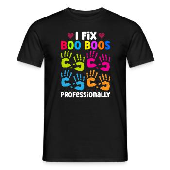 Kinder Krankenschwester Säugling Pädiatrie - Männer T-Shirt - Schwarz - Vorne - AI Model Male 178 light (178cm)