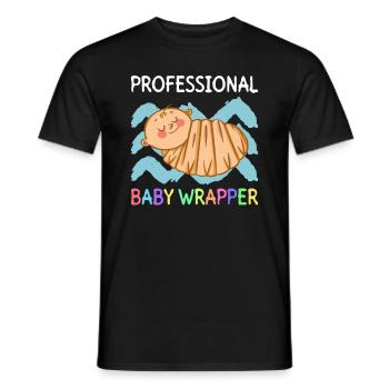 Kinder Krankenschwester Säugling Pädiatrie - Männer T-Shirt - Schwarz - Vorne - AI Model Male 178 light (178cm)