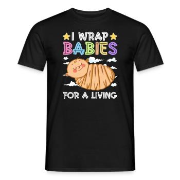 Kinder Krankenschwester Säugling Pädiatrie - Männer T-Shirt - Schwarz - Vorne - AI Model Male 178 light (178cm)