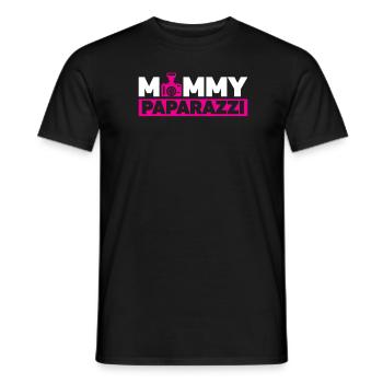 Grossesse Photographie Photographe Enceinte - T-shirt homme - noir - Devant - AI Model Male 178 light (178cm)