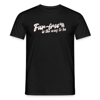 Waschbär Tierschutz Tierrecht Aktivist - Männer T-Shirt - Schwarz - Vorne - AI Model Male 178 light (178cm)