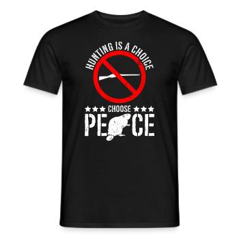 Beaver animal welfare animal rights activiste rongeur - T-shirt homme - noir - Devant - AI Model Male 178 light (178cm)