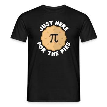 Lustiger Mathelehrer zum Pi Day Mathe Geek - Männer T-Shirt - Schwarz - Vorne - AI Model Male 178 light (178cm)