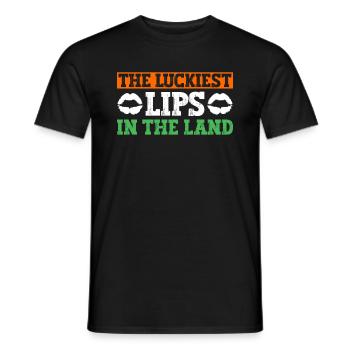 Irlande Irlandais drôle de dicton de la Saint-Patrick - T-shirt homme - noir - Devant - AI Model Male 178 light (178cm)