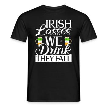 Irlande Irlandais drôle de dicton de la Saint-Patrick - T-shirt homme - noir - Devant - AI Model Male 178 light (178cm)