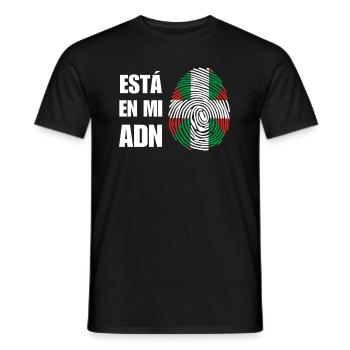 Baskische DNA - Männer T-Shirt - Schwarz - Vorne - AI Model Male 178 light (178cm)