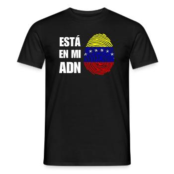 Venezuela ist in meiner DNA - Männer T-Shirt - Schwarz - Vorne - AI Model Male 178 light (178cm)