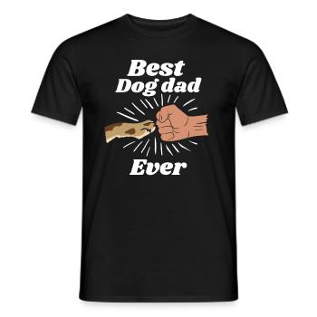 Die besten Hundeeltern - Männer T-Shirt - Schwarz - Vorne - AI Model Male 178 light (178cm)