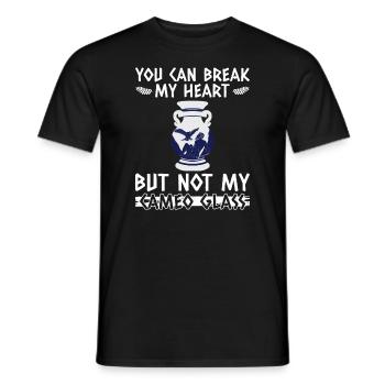 Du kannst mir das Herz brechen, aber nicht mein - Männer T-Shirt - Schwarz - Vorne - AI Model Male 178 light (178cm)