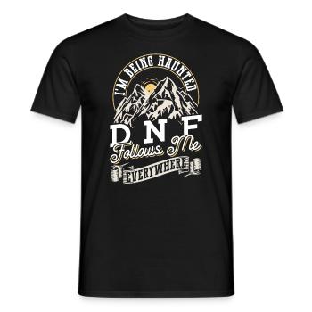 Geocaching Geocacher Spruch - Männer T-Shirt - Schwarz - Vorne - AI Model Male 178 light (178cm)