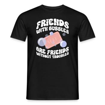 savon fabrication savon savonnière savonnerie savon chaudière - T-shirt homme - noir - Devant - AI Model Male 178 light (178cm)
