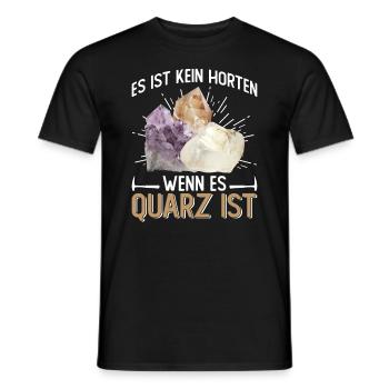 Geologe Steinsammler Steine Geologie Spruch - Männer T-Shirt - Schwarz - Vorne - AI Model Male 178 light (178cm)