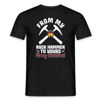 De mon marteau à la vôtre - Happy - T-shirt homme - noir - Devant - AI Model Male 178 light (178cm)