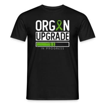 Organ Donor Organ Transplant Organ Donation - Men's T-Shirt - black - Front - AI Model Male 178 light (178cm)