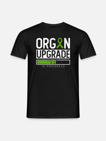 Organ Donor Organ Transplant Organ Donation - Men's T-Shirt - black