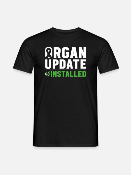 Organ Donor Organ Transplant Organ Donation - Men's T-Shirt - black