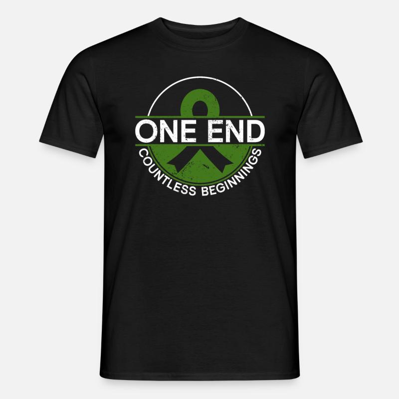 Organspender Organtransplantation Organspende - Männer T-Shirt - Schwarz