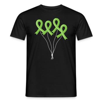 Organ Donor Organ Transplant Organ Donation - Men's T-Shirt - black - Front - AI Model Male 178 light (178cm)