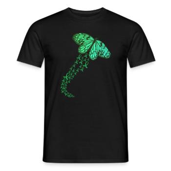 Organ Donor Organ Transplant Organ Donation - Men's T-Shirt - black - Front - AI Model Male 178 light (178cm)