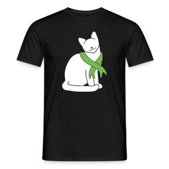 Organ Donor Organ Transplant Organ Donation - Men's T-Shirt - black - Front - AI Model Male 178 light (178cm)