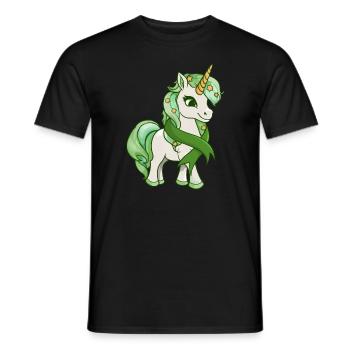 Don d’organes Greffe d’organes Don d’organes - T-shirt homme - noir - Devant - AI Model Male 178 light (178cm)