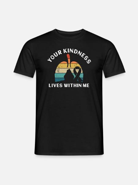 Organ Donor Lunge Organ Transplant - Men's T-Shirt - black