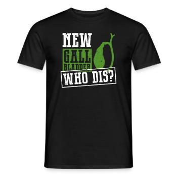 Organspender Gallenblase Organtransplantation - Männer T-Shirt - Schwarz - Vorne - AI Model Male 178 light (178cm)