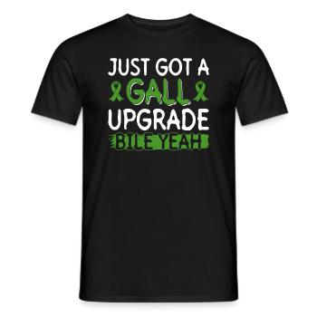 Organspender Gallenblase Organtransplantation - Männer T-Shirt - Schwarz - Vorne - AI Model Male 178 light (178cm)