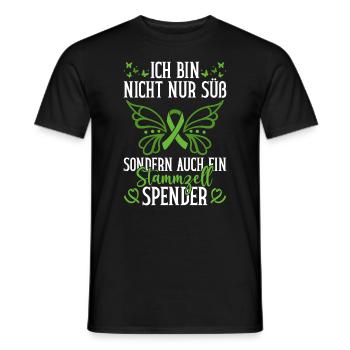Stem Cells Stem Cell Therapy Stem Cell Donation - Men's T-Shirt - black - Front - AI Model Male 178 light (178cm)