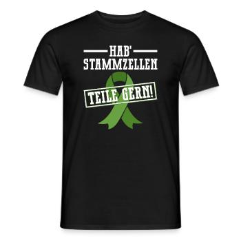 Stem Cells Stem Cell Therapy Stem Cell Donation - Men's T-Shirt - black - Front - AI Model Male 178 light (178cm)
