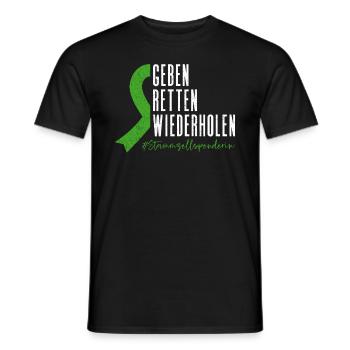 Stem Cells Stem Cell Therapy Stem Cell Donation - Men's T-Shirt - black - Front - AI Model Male 178 light (178cm)