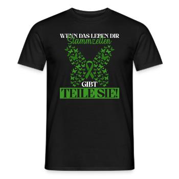 Stem Cells Stem Cell Therapy Stem Cell Donation - Men's T-Shirt - black - Front - AI Model Male 178 light (178cm)