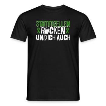 Stem Cells Stem Cell Therapy Stem Cell Donation - Men's T-Shirt - black - Front - AI Model Male 178 light (178cm)