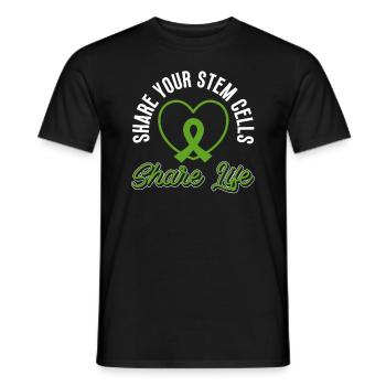 Stem Cell Transplant Stem Cell Donor Stem Cell - Men's T-Shirt - black - Front - AI Model Male 178 light (178cm)