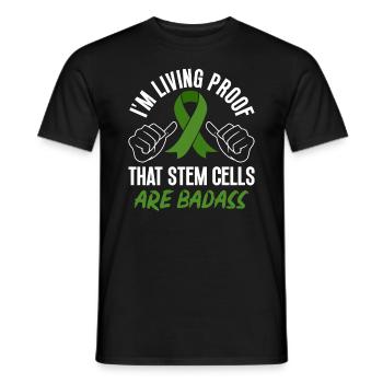 Stem Cell Transplant Stem Cell Donor Stem Cell - Men's T-Shirt - black - Front - AI Model Male 178 light (178cm)