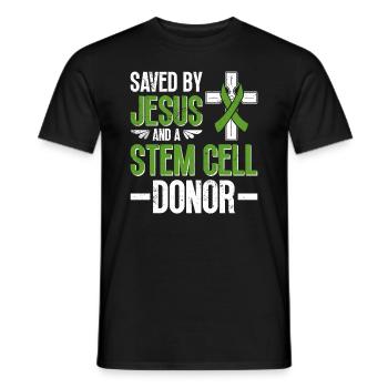 Stem Cell Transplant Stem Cell Donor Stem Cell - Men's T-Shirt - black - Front - AI Model Male 178 light (178cm)