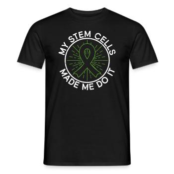 Stem Cell Transplant Stem Cell Donor Stem Cell - Men's T-Shirt - black - Front - AI Model Male 178 light (178cm)