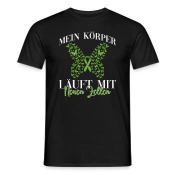 Cellules souches Thérapie par cellules souches Don de cellules souches - T-shirt homme - noir - Devant - AI Model Male 178 light (178cm)