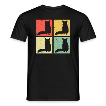 Lustige Geschenke für Fuchsliebhaber - Männer T-Shirt - Schwarz - Vorne - AI Model Male 178 light (178cm)