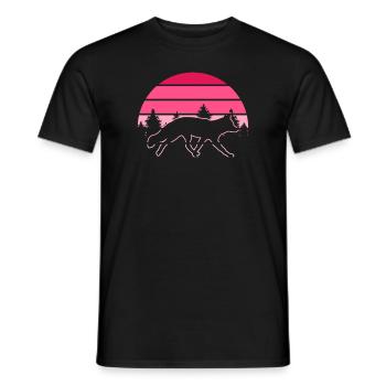 Lustige Geschenke für Fuchsliebhaber - Männer T-Shirt - Schwarz - Vorne - AI Model Male 178 light (178cm)