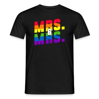 Mariage Gay Pride Mariage Gay - T-shirt homme - noir - Devant - AI Model Male 178 light (178cm)
