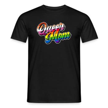 Gay Mom Lesbian Mothers Mothers Day - Men's T-Shirt - black - Front - AI Model Male 178 light (178cm)