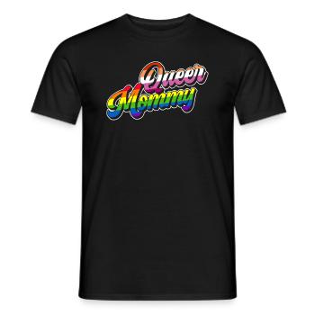 Gay Mom Lesbian Mothers Mothers Day - Men's T-Shirt - black - Front - AI Model Male 178 light (178cm)