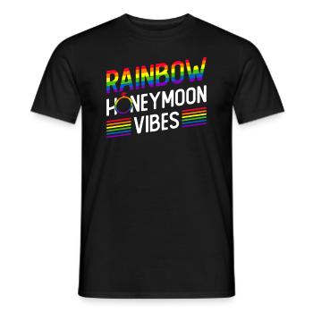Mariage Gay Pride Mariage Gay - T-shirt homme - noir - Devant - AI Model Male 178 light (178cm)