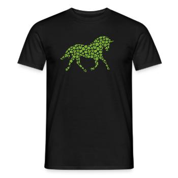Licorne Saint-Patrick Licorne japonaise - T-shirt homme - noir - Devant - AI Model Male 178 light (178cm)