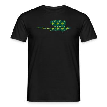 Dragon St. Patrick's Day Dragon Kids - Men's T-Shirt - black - Front - AI Model Male 178 light (178cm)