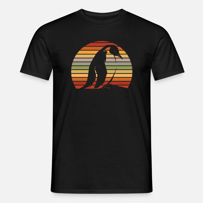 Pinguin Kawaii Pinguin Niedlich - Männer T-Shirt - Schwarz