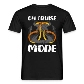 Kreuzfahrt - Männer T-Shirt - Schwarz - Vorne - AI Model Male 178 light (178cm)